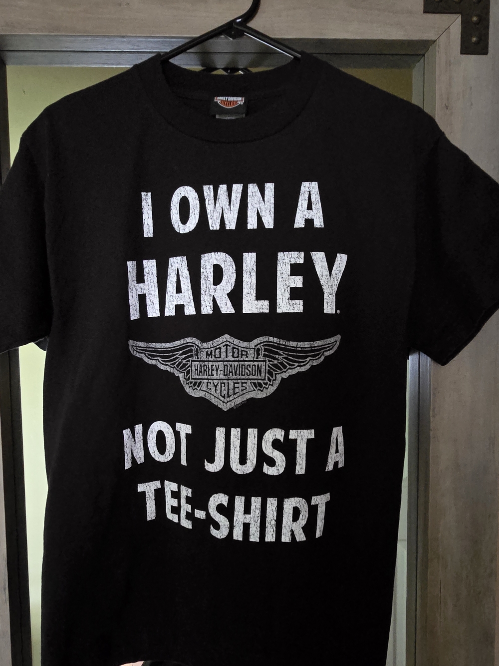 Harley-Davidson Black "I Own A Harley" Graphic Tee